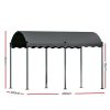 Gazebo Marquee 4x3m Outdoor Event Wedding Tent Camping Party Shade Iron Art Canopy Grey