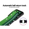 3M Golf Putting Practice Mat Auto Return Putter Indoor Outdoor Training