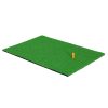 Golf Hitting Practice Mat Portable Driving Range Training Aid 80x60cm