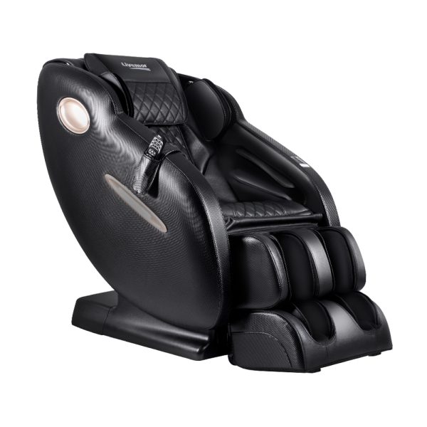 Electric Massage Chair SL Track Full Body Air Bags Shiatsu Massaging Massager – Black