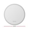 Bluetooth LED Wall Mirror With Light 60CM Bathroom Decor Round Mirrors