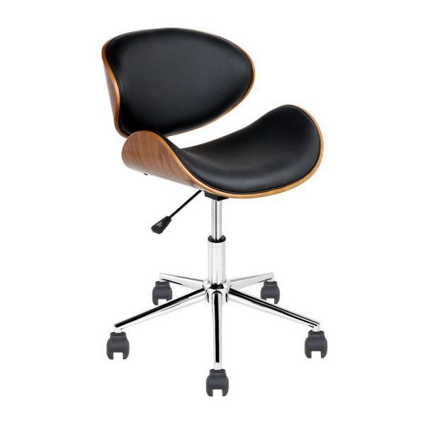 Leather Office Chair – Black