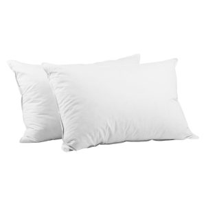 Bedding Goose Feather Down Twin Pack Pillow