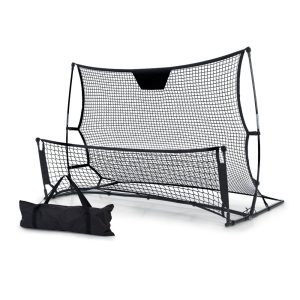 Portable Soccer Rebounder Net Volley Training Football Goal Pass Trainer