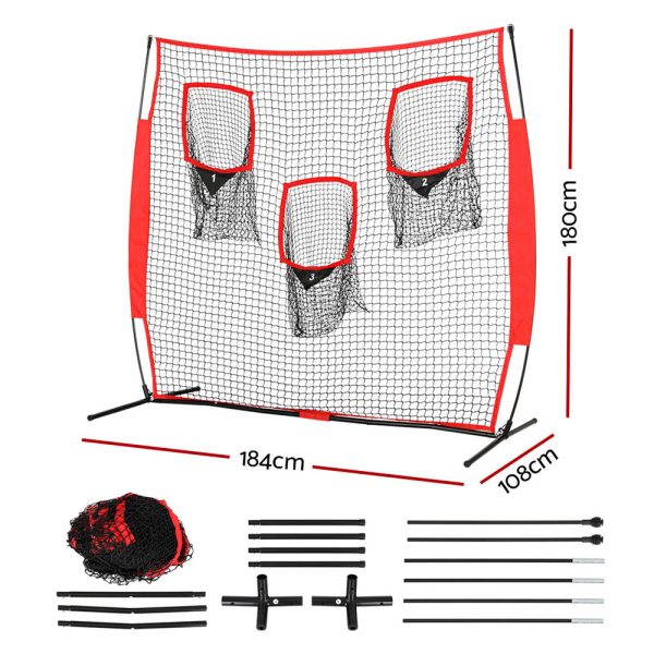 1.8M Soccer Football Goal Net Tennis Baseball Netting Outdoor Training