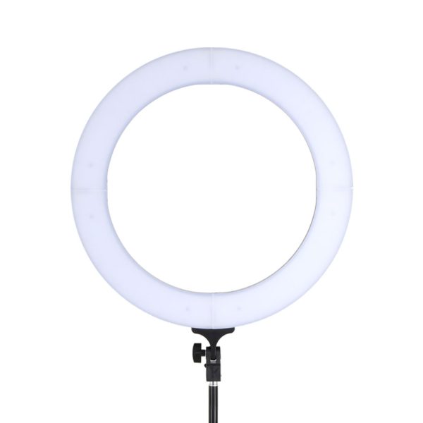 LED Ring Light 5500K Dimmable Diva Diffuser With Stand Make Up Studio – 14 Inch