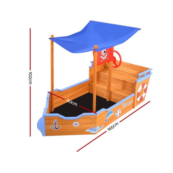 Boat Sand Pit – With Canopy