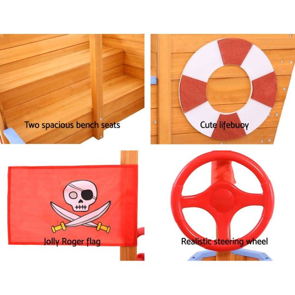 Boat Sand Pit – With Canopy