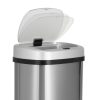 50L Sensor Bin Motion Rubbish Automatic Silver