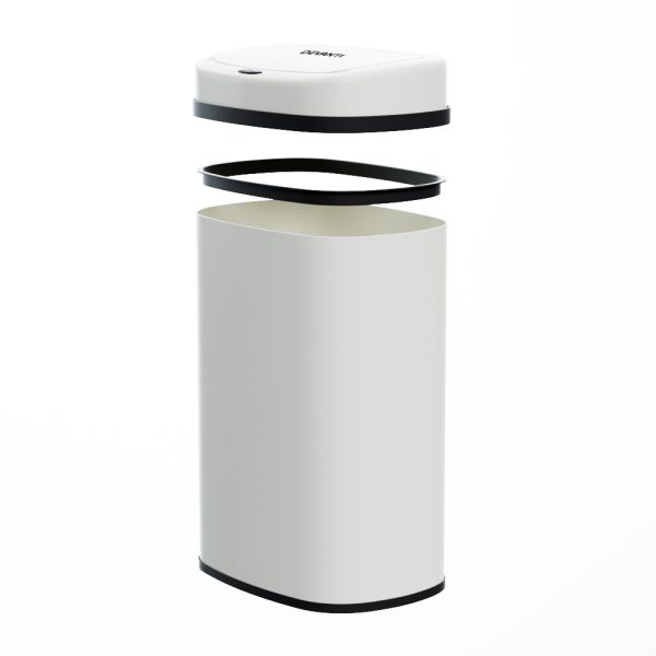 50L Sensor Bin Motion Rubbish Automatic White