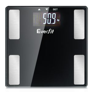 Bathroom Scales Digital Body Fat Scale 180KG Electronic Monitor BMI CAL