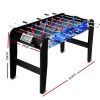 4FT Soccer Table Foosball Football Game Home Family Party Gift Playroom Blue