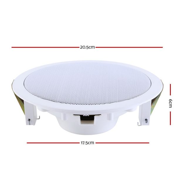 6 Inch Ceiling Speakers In Wall Speaker Home Audio Stereos Tweeter – 2