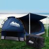 Swag Camping Swags Canvas Free Standing Dome Tent