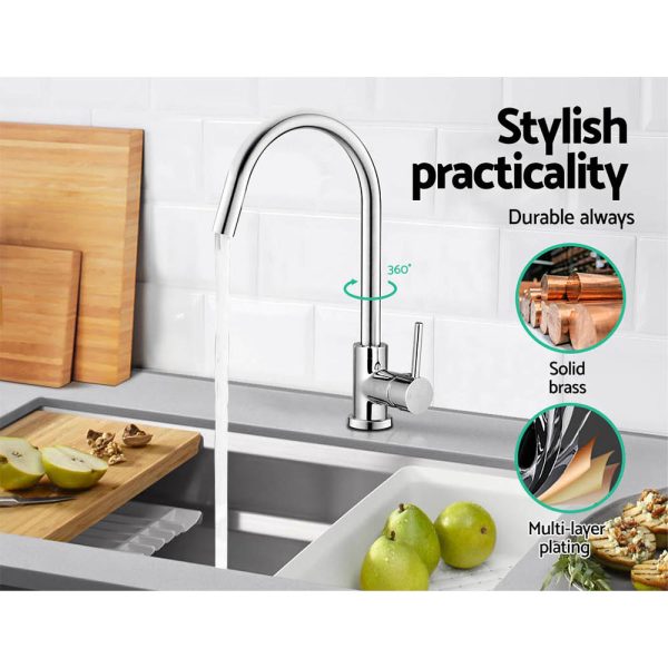 Mixer Faucet Tap – Silver