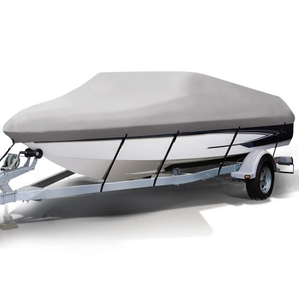 Foot Waterproof Boat Cover – Grey – 14-16ft Length