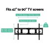 TV Wall Mount Bracket for 42″-90″ LED LCD TVs Tilt Slim Flat Low Profile