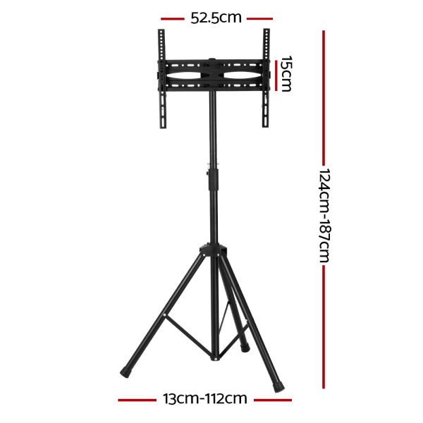 TV Stand Mount Bracket for 32″-70″ LED LCD Tripod Floor Shelf Universal