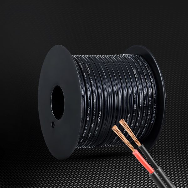 2.5MM Electrical Cable Twin Core Extension Wire Car Solar Panel 450V – 30M