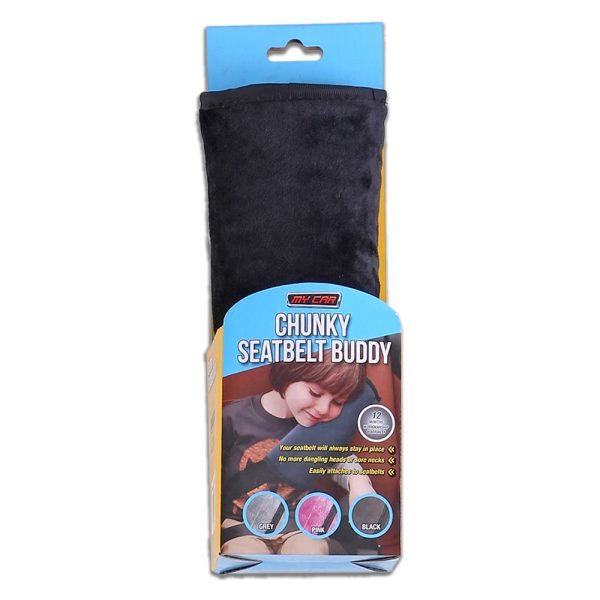 Seat Belt Buddy Comforters – Black