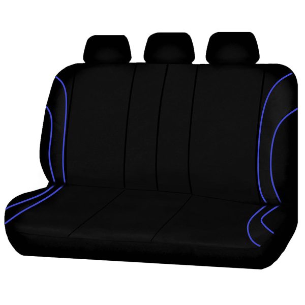 Universal Strident Rear Seat Covers Size 06/08S – Black and Blue