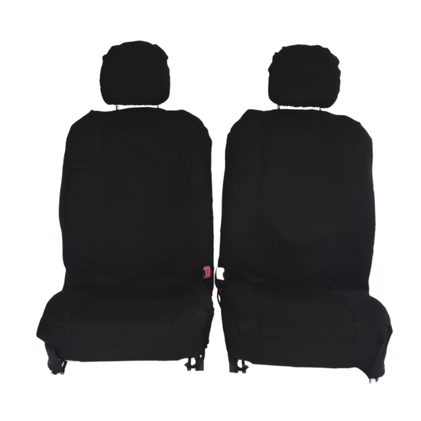 Challenger Canvas Seat Covers Universal Size – Black