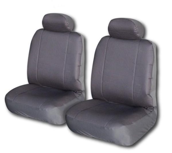 Challenger Canvas Seat Covers Universal Size – Black