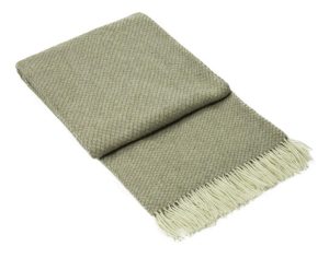 Chiswick Throw – Merino Wool/Cashmere – Beige