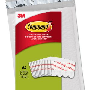 Command Poster Value Pack, 64 Strips, PH024-64NA,White