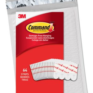 Command GP022-64NA Small Refill, 64 Strips, White