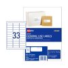 AVERY Gen Label – 33Up x 100Pcs