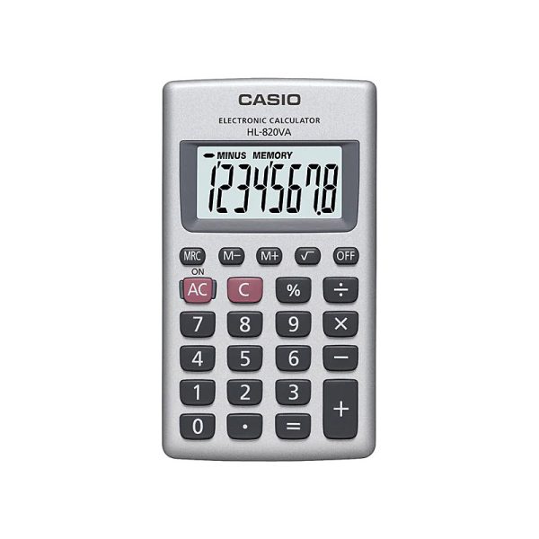 CASIO HL820 Pocket Calculator