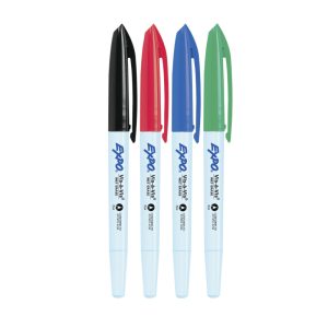 EXPO White Board Marker Wet Erase Pack of 4 Box of 6