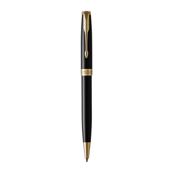 PARKER Sonnet BP – Black Lacquer with Gold Trim