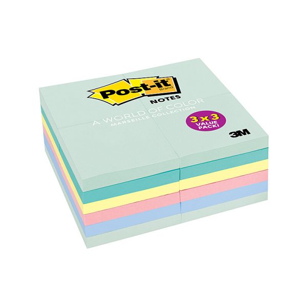 POST-IT 654-24APVAD Mar 73X73 Pack of 24