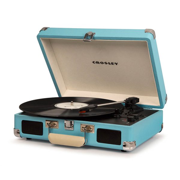 CROSLEY Crosley Cruiser – Bluetooth Portable Turntable – Turquoise