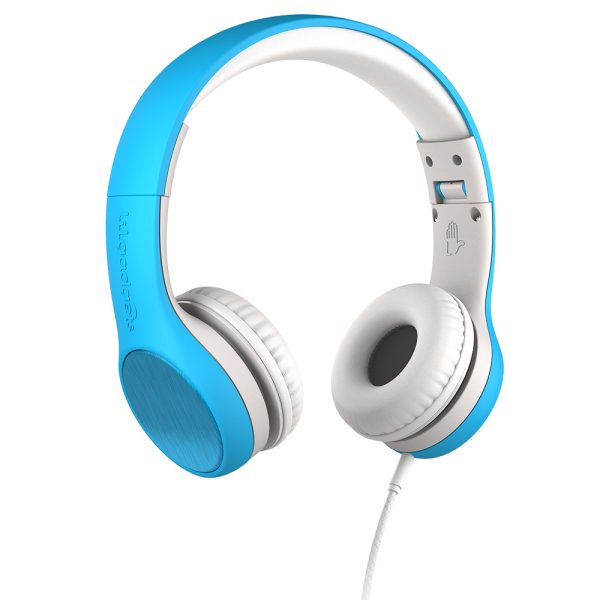 LILGADGET LilGadgets Connect+ Style Childrens Wired Headphones – Blue