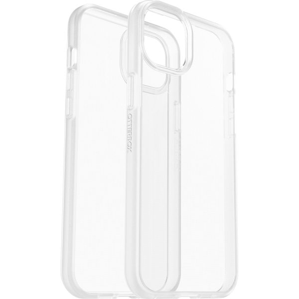 OTTERBOX Apple iPhone 14 Plus React Series Antimicrobial Case – Clear (77-88876), Raised Edges Protect Screen & Camera, Ultra-Slim