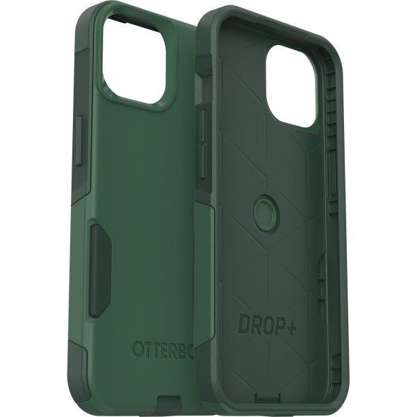 OTTERBOX Apple iPhone 14 / iPhone 13 Commuter Series Antimicrobial Case – Trees Company (Green) (77-89650), 3X Military Standard Drop Protection