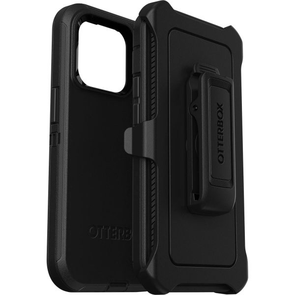 OTTERBOX Apple iPhone 14 Pro Defender Series Case – Black (77-88379), 4X Military Standard Drop Protection, Multi-Layer Protection