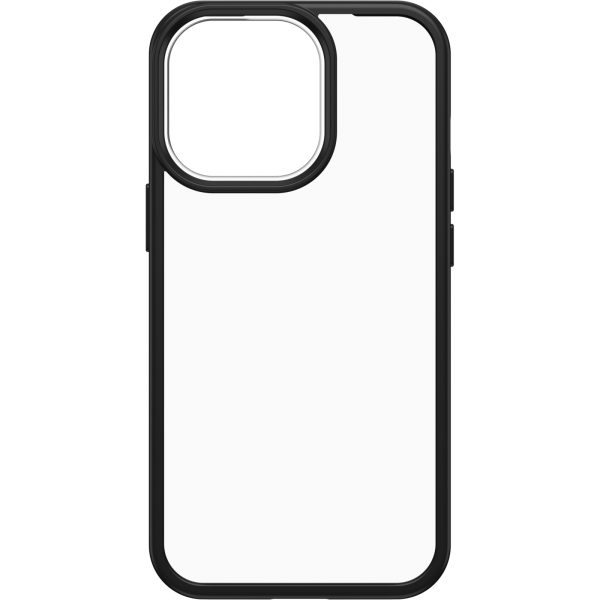 OTTERBOX Apple iPhone 13 Pro React Series Case – Ultra-slim – Black and Clear