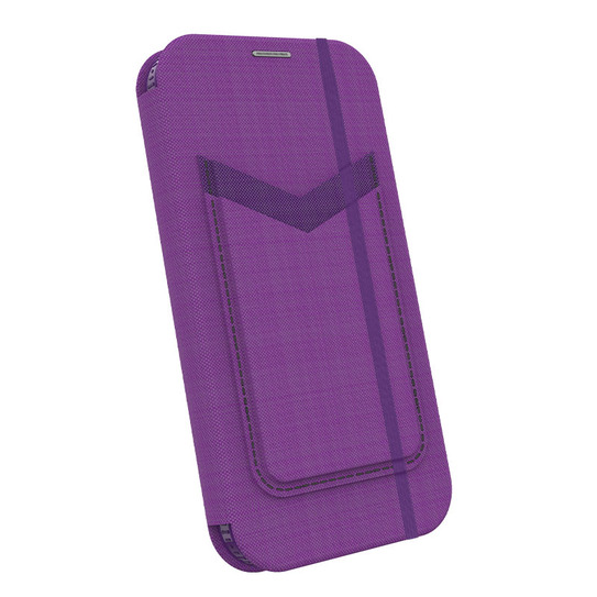 FORCE TECHNOLOGY Miami Wallet Case Apple iPhone 13 – Violet Hue EFCMIAE192VTH, 2.4m Military Standard Drop Tested, Convenient and card/ cash pocket, Slim design