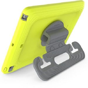 OTTERBOX Antimicrobial EasyGrab Tablet Case for iPad 8th gen and iPad 7th gen - Martian Green - Rugged protection withstands drops & throws