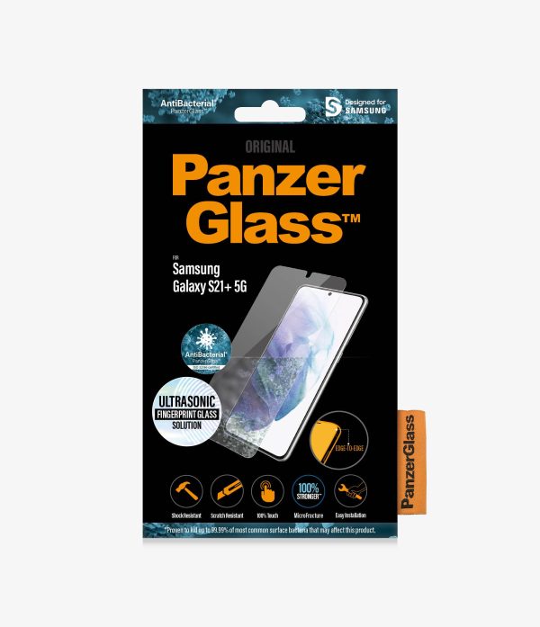 PANZER GLASS Samsung Galaxy S21+ 5G – Fingerprint (7270) 100% touch preservation