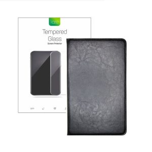 Kore Bundle Pack for Samsung Galaxy Tab A 10.1 - Binder Case & Tempered Glass Screen Protector