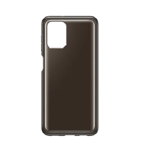 SAMSUNG Galaxy A12 Clear Case (Genuine) – Battles against bumps and scratches, Sleek and subtle – Black