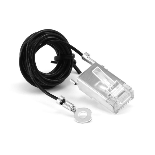 Tough Cable RJ45 Connector, with Ground Cable, Shielded – Pack of 20x