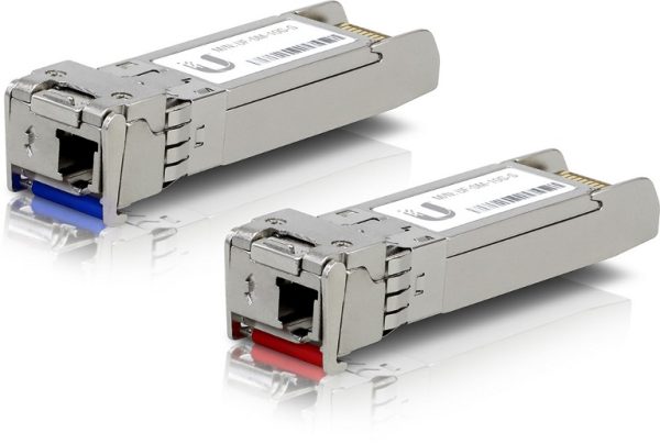 UFiber SFP+ Single-Mode Module 10G BiDi 2-pack – Same 10Gbps speed, Less Cable Required (Single Strand and LC Connector)