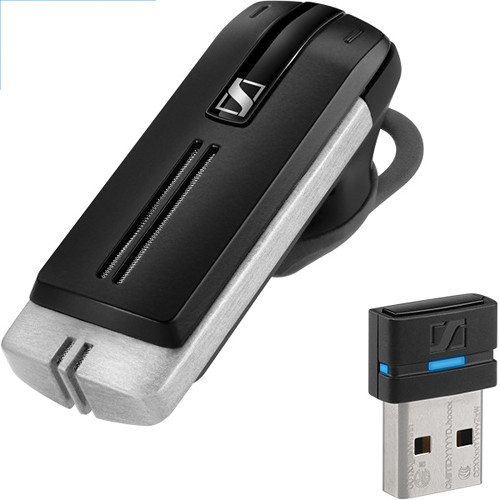 SENNHEISER Premium Bluetooth UC Headset for Mobile and Office applications on Lync. Includes BTD 800 dongle for joint pairing to mobile plus Lync 25 m