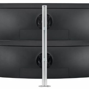 Atdec AWMS-2-LTH75 - Dual Monitor Mount, Curved Monitors, Heavy &amp Large Displays, All-In-One PCs, Vesa 75 x 75, 100 x 100, Weight up to 14KG.